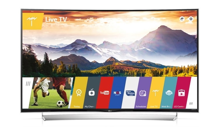 LG 55" Ultra HD Televisie | Ervaar op een gigantisch scherm alle beelden tot in het kleinste detail., 55UG870V