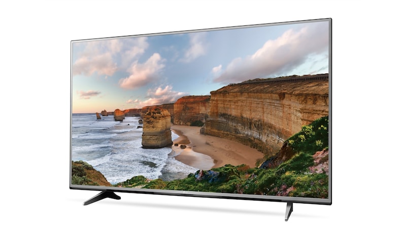 LG 55'' (139 cm) | Ultra HD TV | HDR Pro | Ultra gestroomlijnd | webOS 3.0 | Wi-Fi | HDMI | USB, 55UH615V