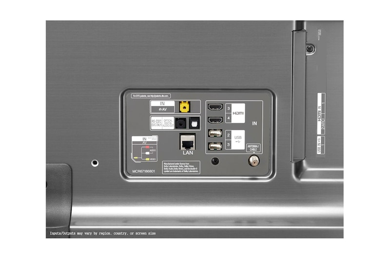 LG 65" (165cm) SUPER UHD TV SK8000 | α7 Intelligent Processor | Nano Cell Display Pro | Cinema HDR met Dolby Vision, 65SK8000PLB