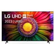 LG UHD UR80 65 inch 4K Smart TV, 2023, 65UR80006LJ