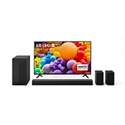 LG  65 Inch LG UHD UT73 4K Smart TV & DS60TR 2.1 channel soundbar, 65UT73006LA.DS60TR