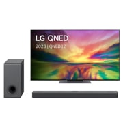 LG QNED 82R 75 inch 4K Smart TV & D80QY Soundbar, 75QNED826RE.DS80QY