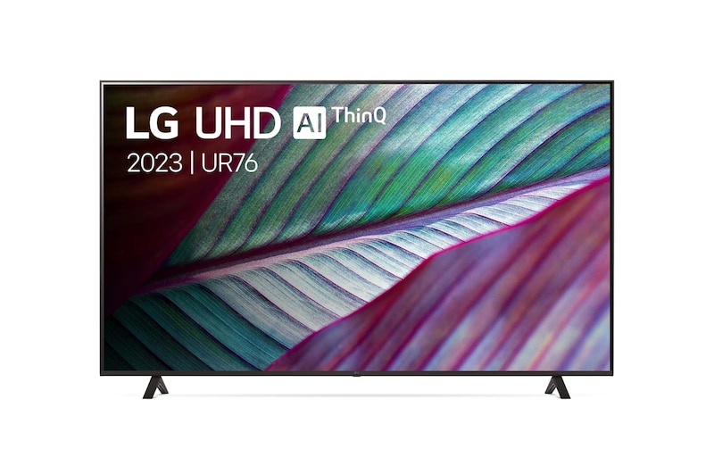 LG 75 inch LG LED UHD UR76 4K Smart TV - 75UR76006LL, 75UR76006LL