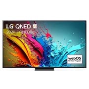 LG 86 Inch LG AI QNED86 4K Smart TV 2024, 86QNED86T6A