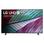 LG UHD UR76 86 inch 4K Smart TV, 2023, 86UR76006LC