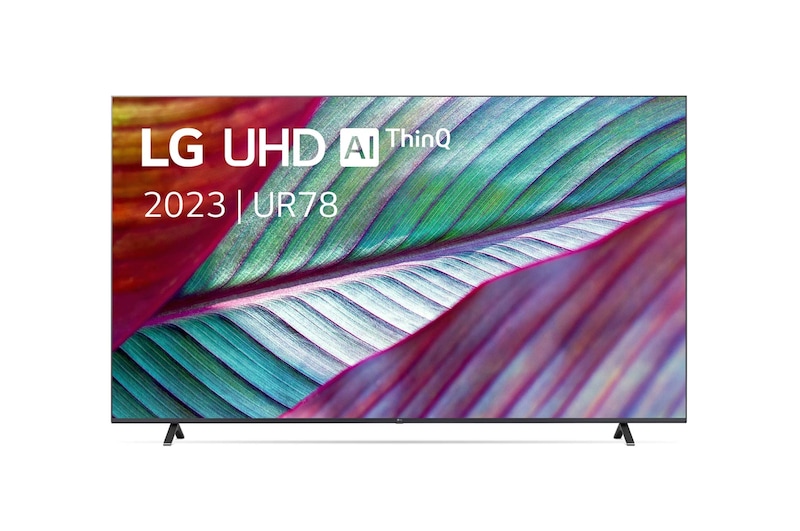 LG UHD UR78 86 inch 4K Smart TV, 2023, 86UR78006LB