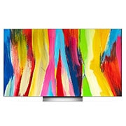 LG OLED evo C2 55 inch 4K Smart TV, OLED55C25LB