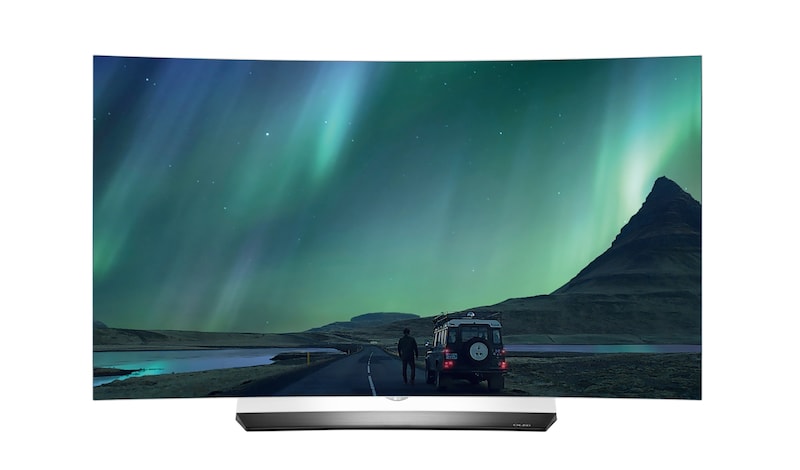 LG 55" (139 cm) | OLED Ultra HD TV | Curved TV | OLED HDR | Oneindig contrast | Perfecte kleuren | webOS 3.0 smart TV | Geluid ontwikkeld door Harman Kardon, OLED55C6V