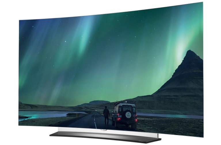 LG 55" (139 cm) | OLED Ultra HD TV | Curved TV | OLED HDR | Oneindig contrast | Perfecte kleuren | webOS 3.0 smart TV | Geluid ontwikkeld door Harman Kardon, OLED55C6V