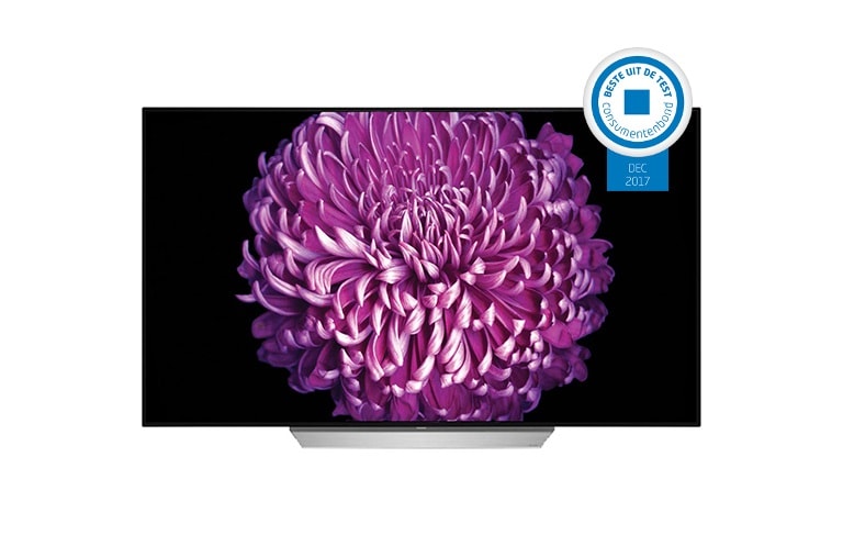LG 55" (139 cm) | OLED Ultra HD TV | Perfect Zwart | Perfecte Kleuren | Active HDR met Dolby Vision | Blade Slim Design | webOS 3.5 Smart TV, OLED55C7V
