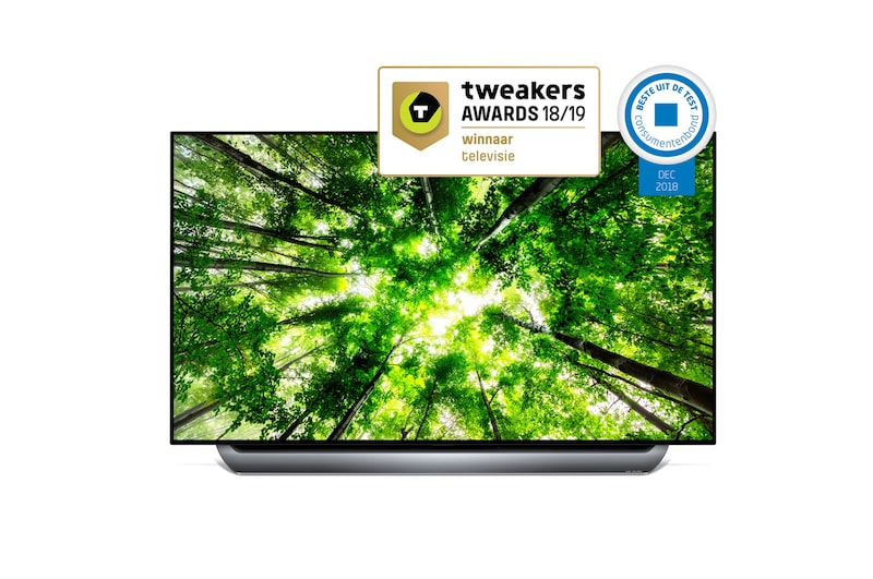 LG 55" (139 cm) LG OLED C8 | α9 Intelligent Processor | Oneindig contrast | Cinema HDR met Dolby Vision |Blade Slim design, OLED55C8PLA