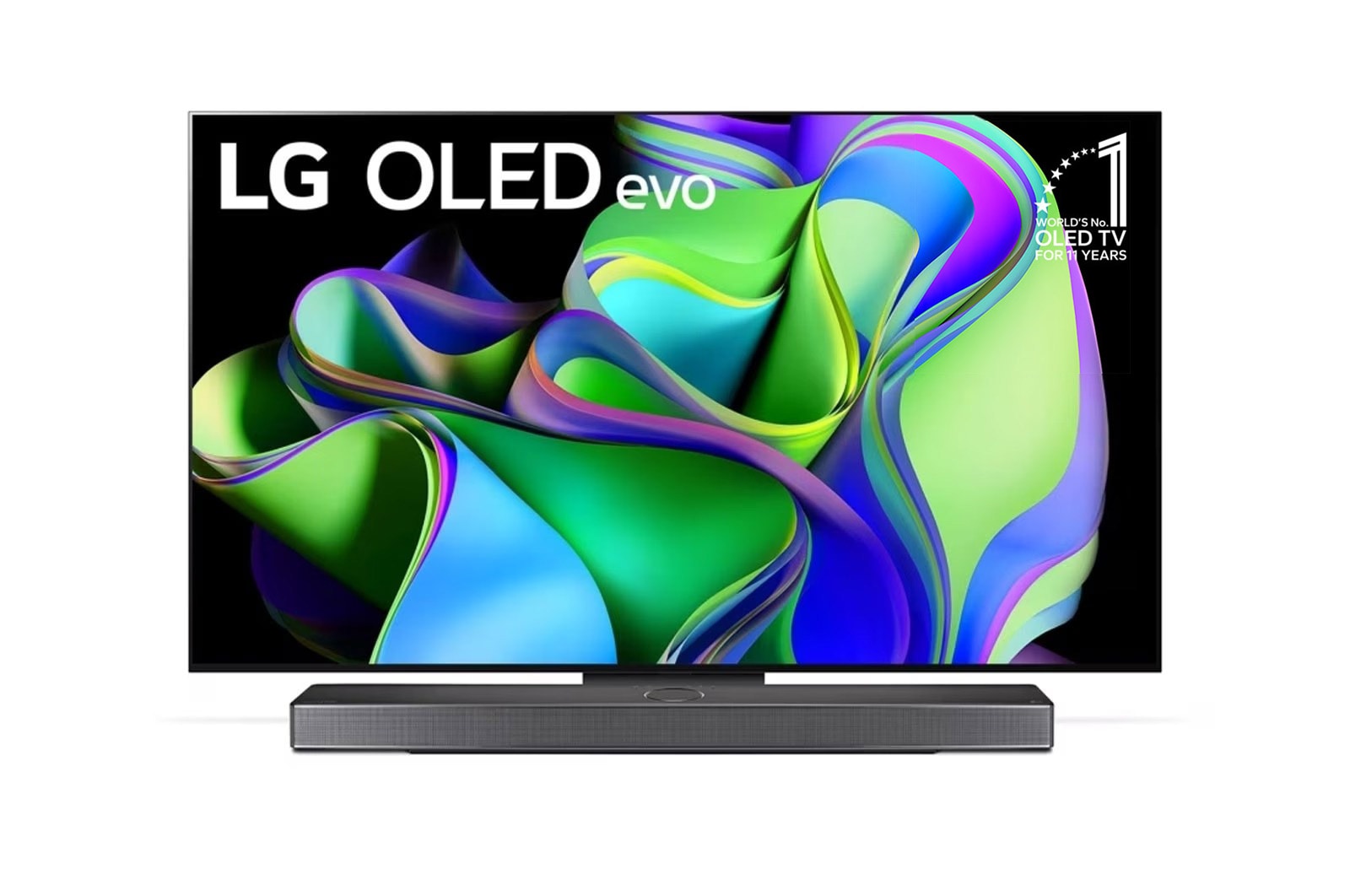 LG 65 inch LG OLED evo C3 4K Smart TV - OLED65C35LA, OLED65C35LA