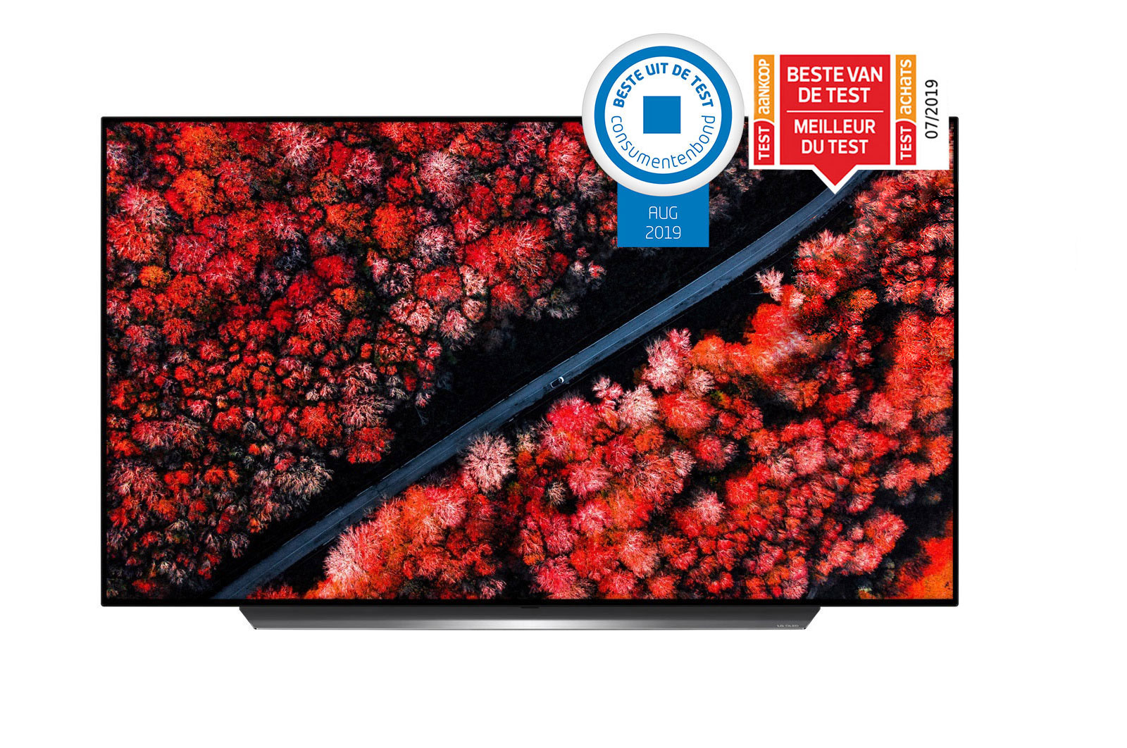 LG 65" (165 cm) LG OLED C9 | α9 Gen 2 Intelligent Processor | Oneindig contrast | Cinema HDR met Dolby Vision | Dolby Atmos | Cinema screen design, OLED65C9PLA