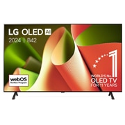 LG 77 Inch LG OLED AI B4 4K Smart TV OLED77B4, OLED77B42LA