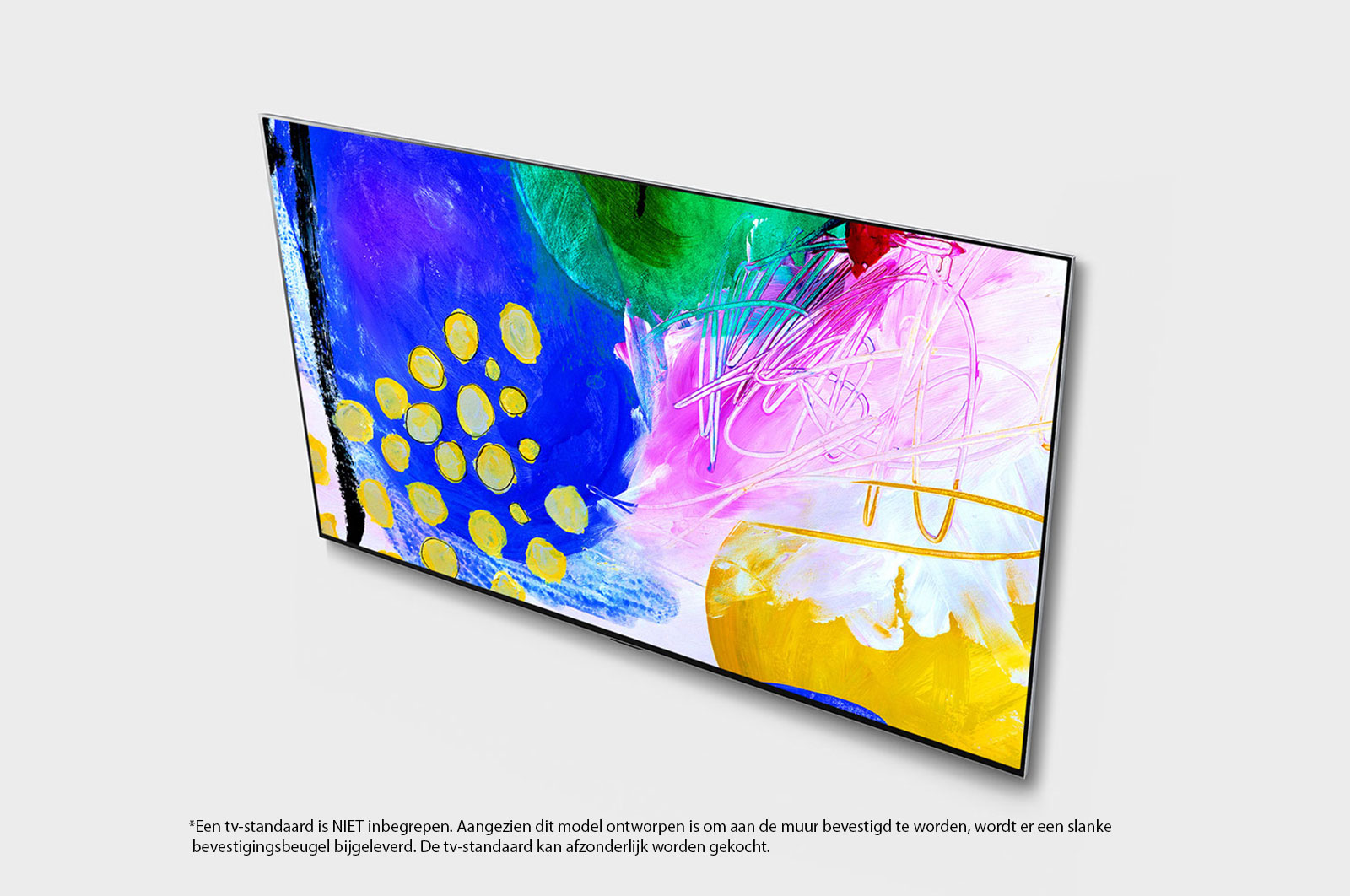 LG 77" G2 OLED evo Gallery Edition, OLED77G26LA