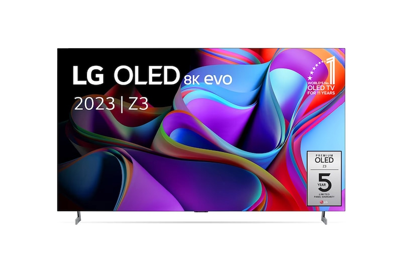 LG 77 inch LG OLED evo Z3 8K Smart TV - OLED77Z39LA, OLED77Z39LA