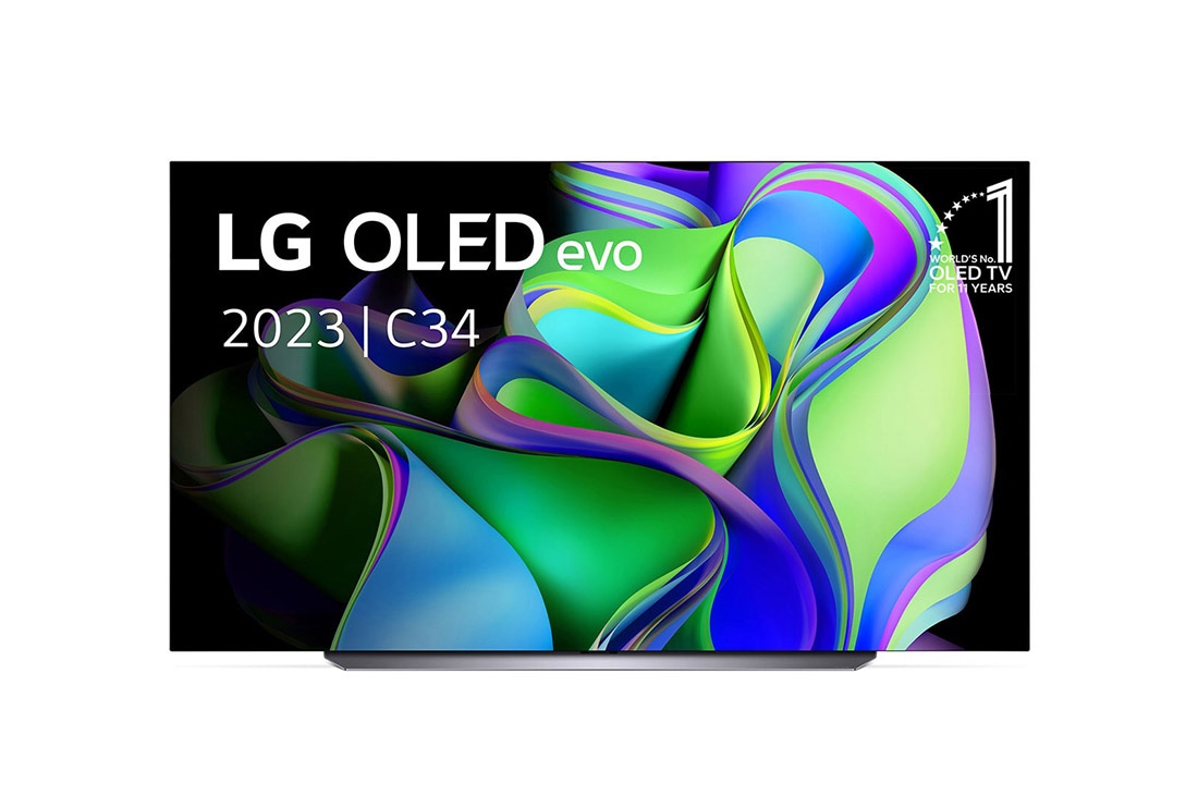 LG 83 inch LG OLED evo C3 4K Smart TV - OLED83C34LA, OLED83C34LA