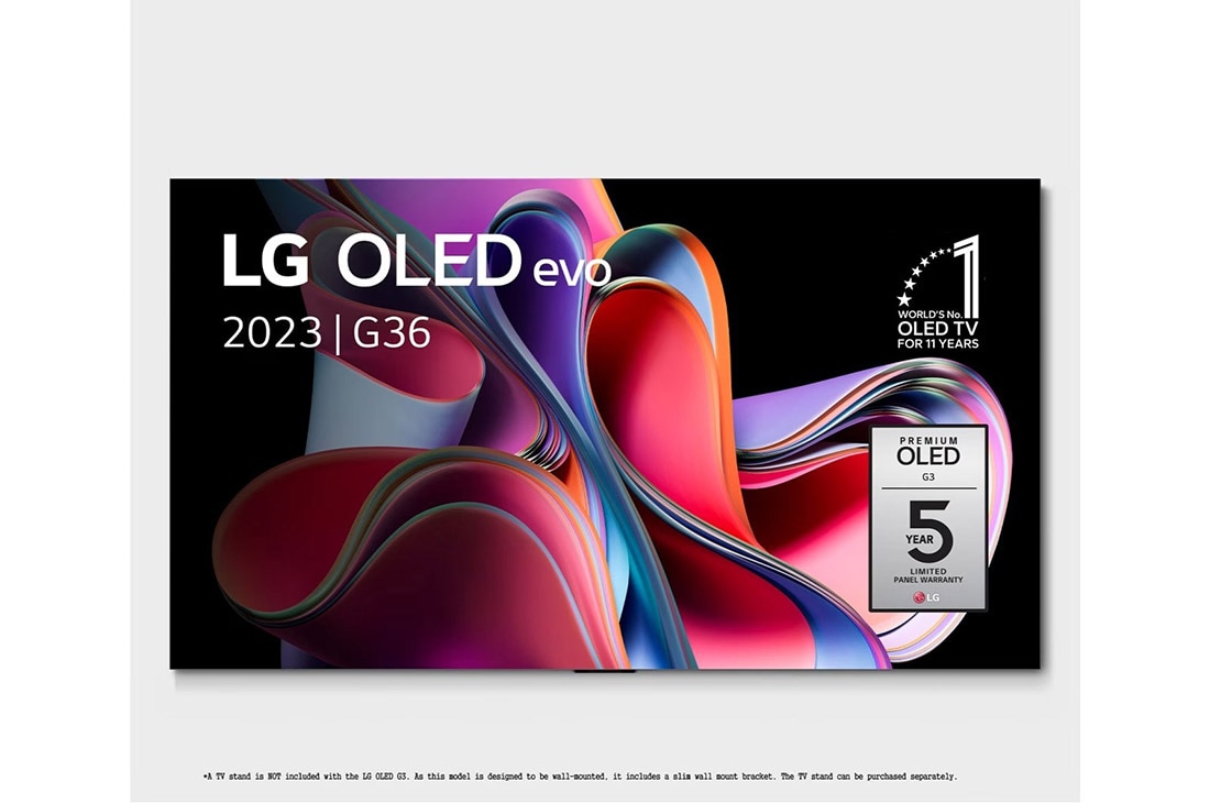 LG 83 inch LG OLED evo G3 4K Smart TV - OLED83G36LA, OLED83G36LA