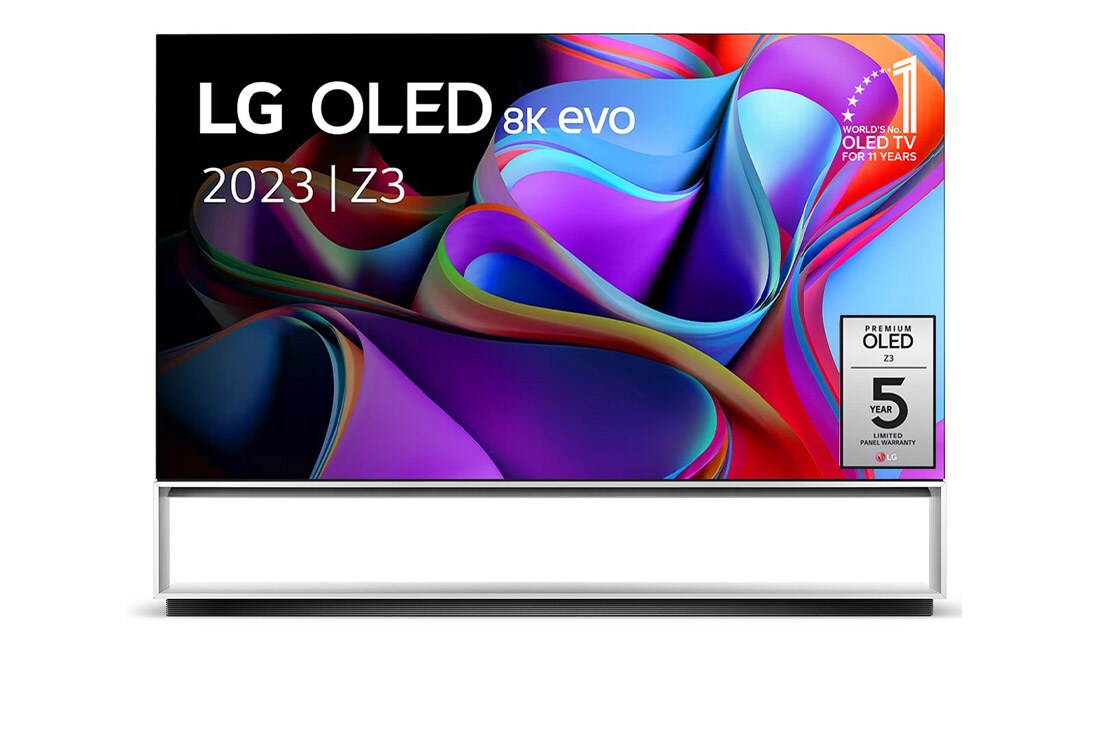 LG 88 inch LG OLED evo Z3 8K Smart TV - OLED88Z39LA, OLED88Z39LA