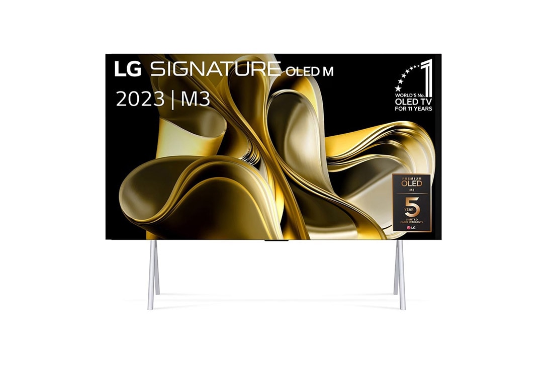 LG 97 inch LG SIGNATURE OLED M3 4K Smart TV met draadloze video- en audio-overdracht, OLED97M39LA