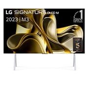 LG 97 inch LG SIGNATURE OLED M3 4K Smart TV met draadloze video- en audio-overdracht, OLED97M39LA