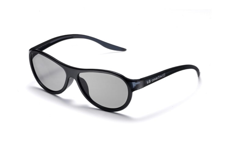 LG AG-F310 CINEMA 3D Bril | passieve 3D technologie | Zwart design | Batterijloos | Comfortabel | Geen last van flikkering | Full HD 1080p, AG-F310