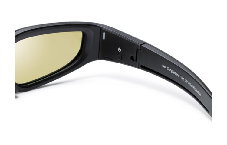 LG AG-S100 | Actieve 3D Bril | Zwart design | met Batterij | Full HD 1080p, AG-S100