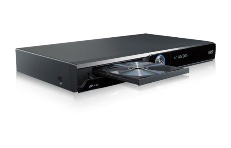 LG Blu-Ray-speler met 160 Gb digitale tv-recorder, Simplink, Full HD up-scaling voor DVD's, 160gb Harddisk, BD Live en Quickload., HR400