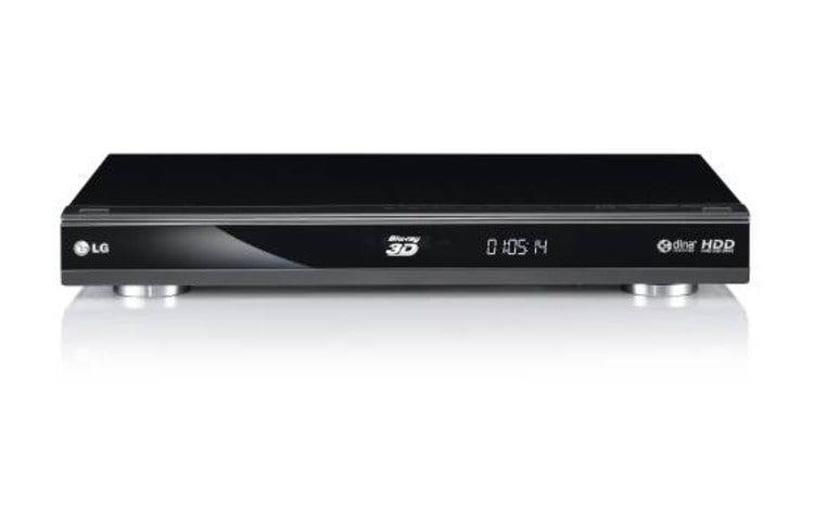 LG 3D Ziggo gecertificeerde multimedia harddisk recorder met 250GB capaciteit, HRX550