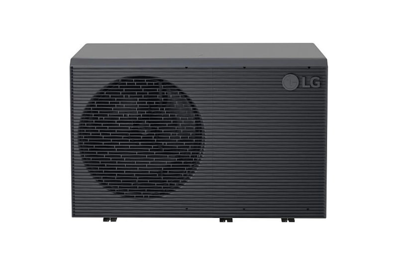 Vooraanzicht van LG Therma V R290 Monobloc, 3Ø, 7 kW HM073HF.UB40