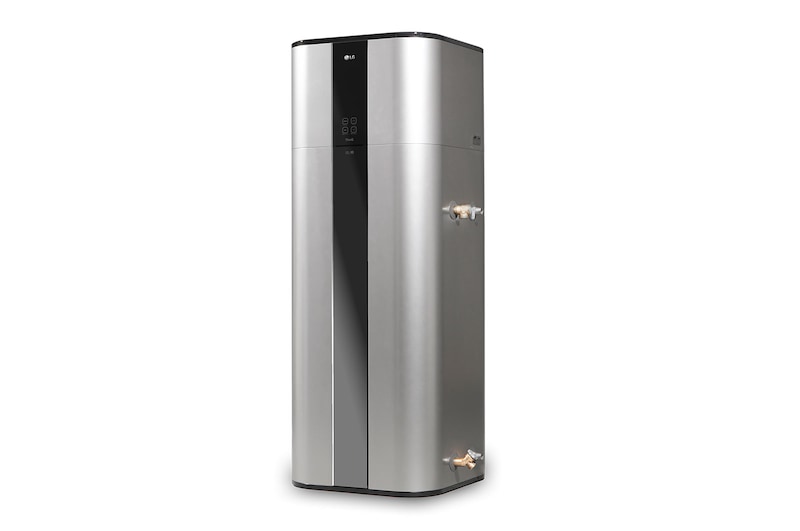 LG 200L, Inverter warmtepompboiler, Dual Inverter HeatPump. Stil en energiezuinig met strak design en Hot Water Control, WH20S