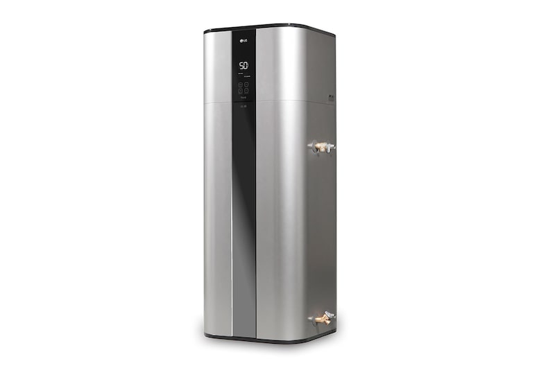 LG 200L, Inverter warmtepompboiler, Dual Inverter HeatPump. Stil en energiezuinig met strak design en Hot Water Control, WH20S