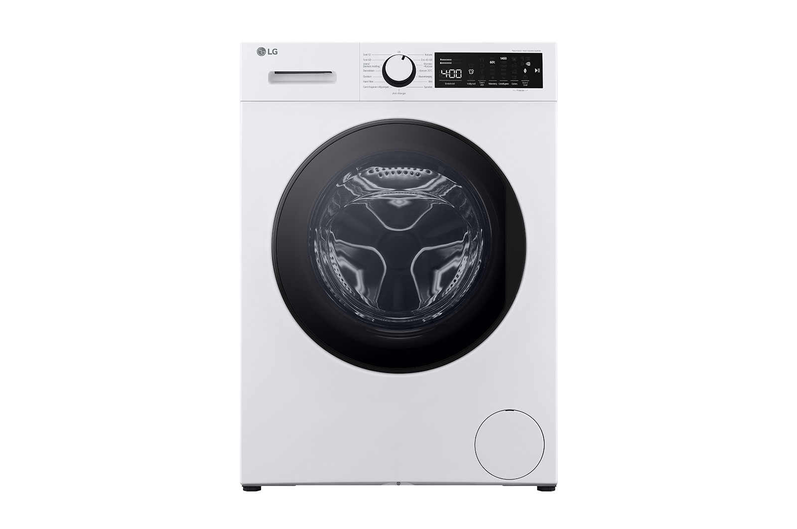 LG 9kg Wasmachine - Wit. Steam™ | Energieklasse A | Meer capaciteit, F4WM309S0