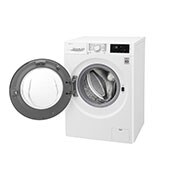 LG Slimme AI DD™ motor herkent je kleding | D | 8 kg | Hygiënisch wassen met stoom | Beste zorg met 6 Motion, F4WV208S3