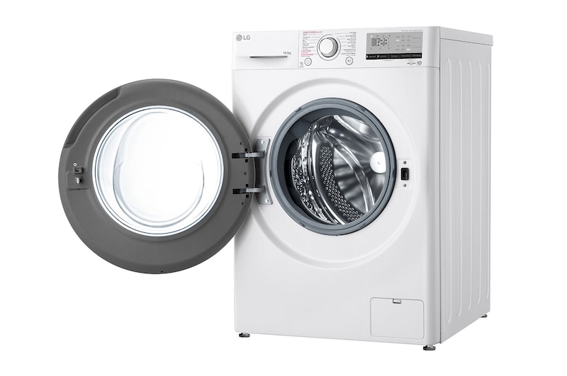 LG Slimme AI DD™ motor herkent je kleding | B | 10.5 kg | Hygiënisch wassen met stoom | Beste zorg met 6 Motion, F4WV310S3E