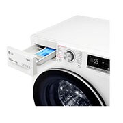 LG Slimme AI DD™ motor herkent je kleding | A | 9 kg | TurboWash™ 59 | Hygiënisch wassen met stoom, F4WV509S1H