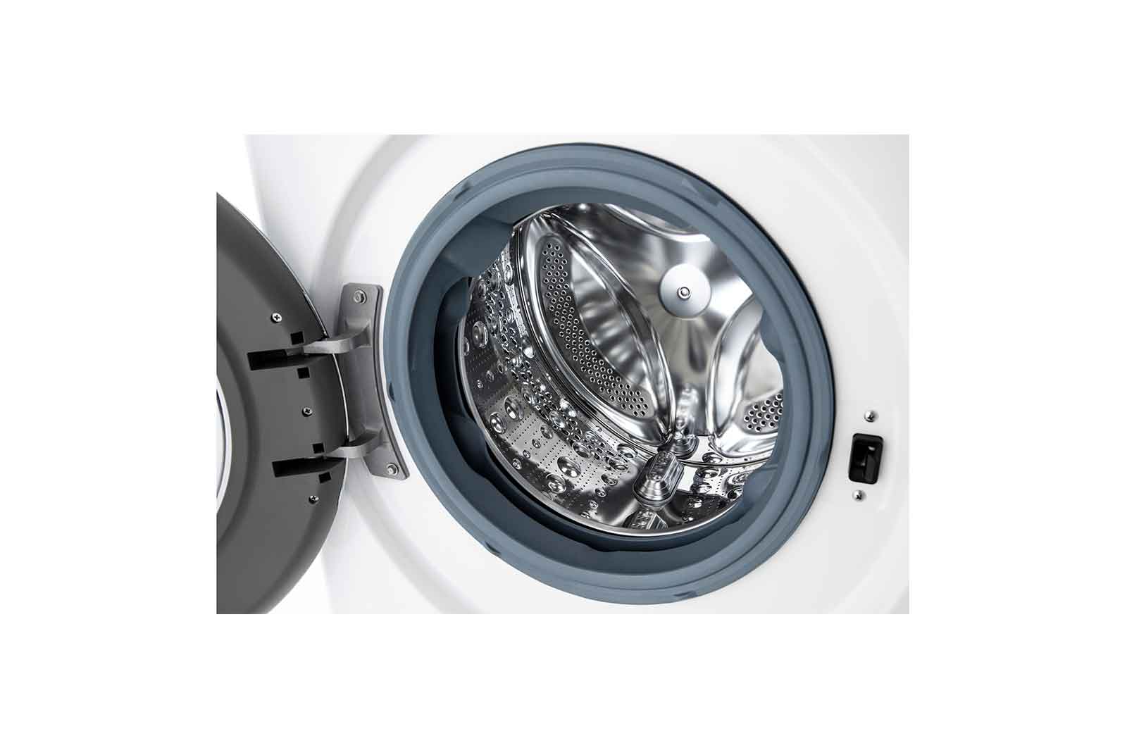 LG TurboWash™ 39 - Perfect schoon in 39 minuten | Slimme AI DD™ motor herkent je kleding | A | 12 kg | Minder strijken door stoom | EZDispense™, F4WV912A2E