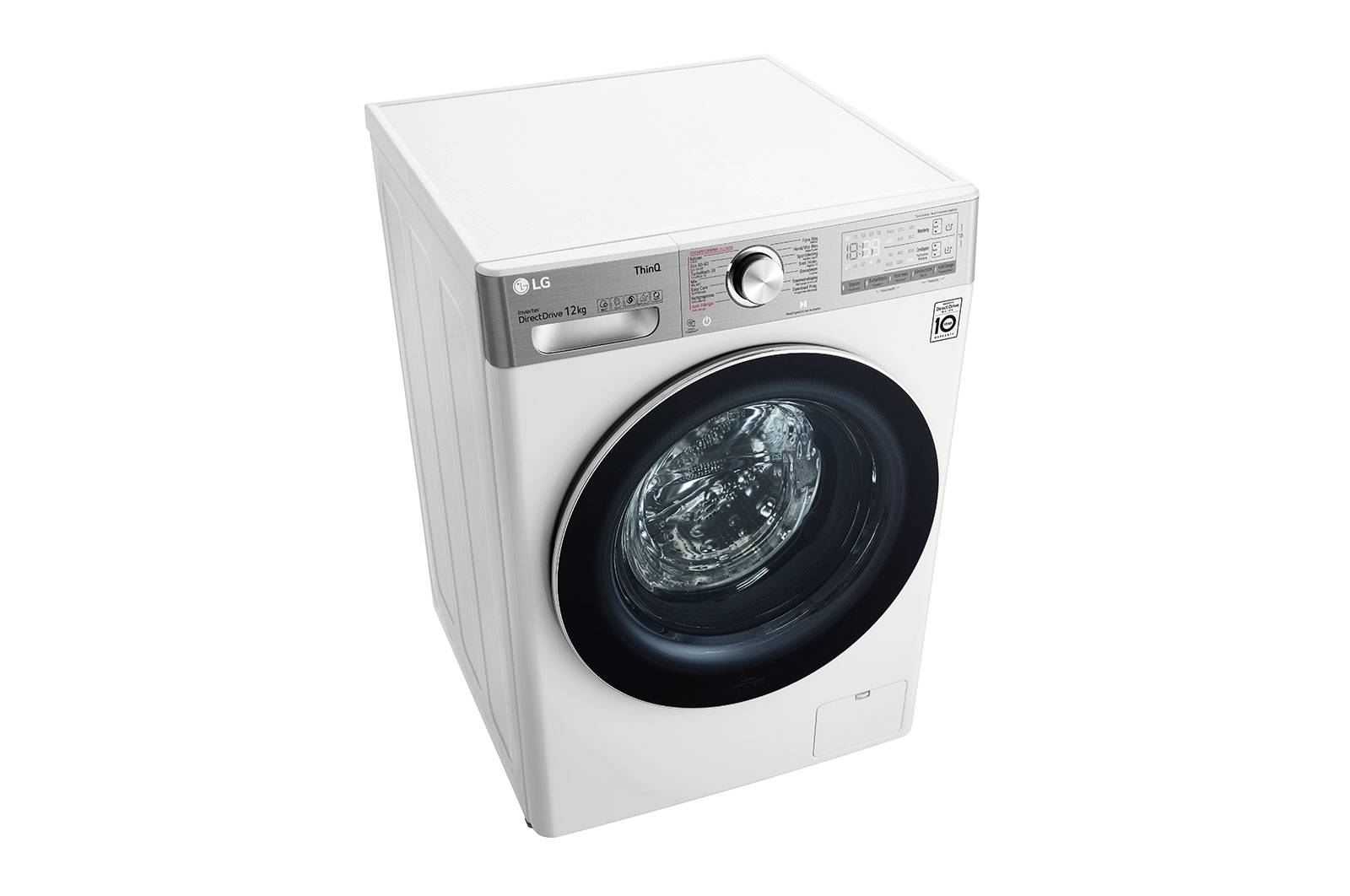 LG TurboWash™ 39 - Perfect schoon in 39 minuten | Slimme AI DD™ motor herkent je kleding | A | 12 kg | Minder strijken door stoom | EZDispense™, F4WV912A2E