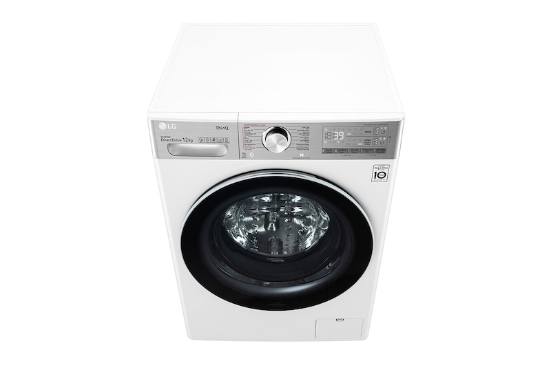 LG TurboWash™ 39 - Perfect schoon in 39 minuten | Slimme AI DD™ motor herkent je kleding | A | 12 kg | Minder strijken door stoom | EZDispense™, F4WV912A2E