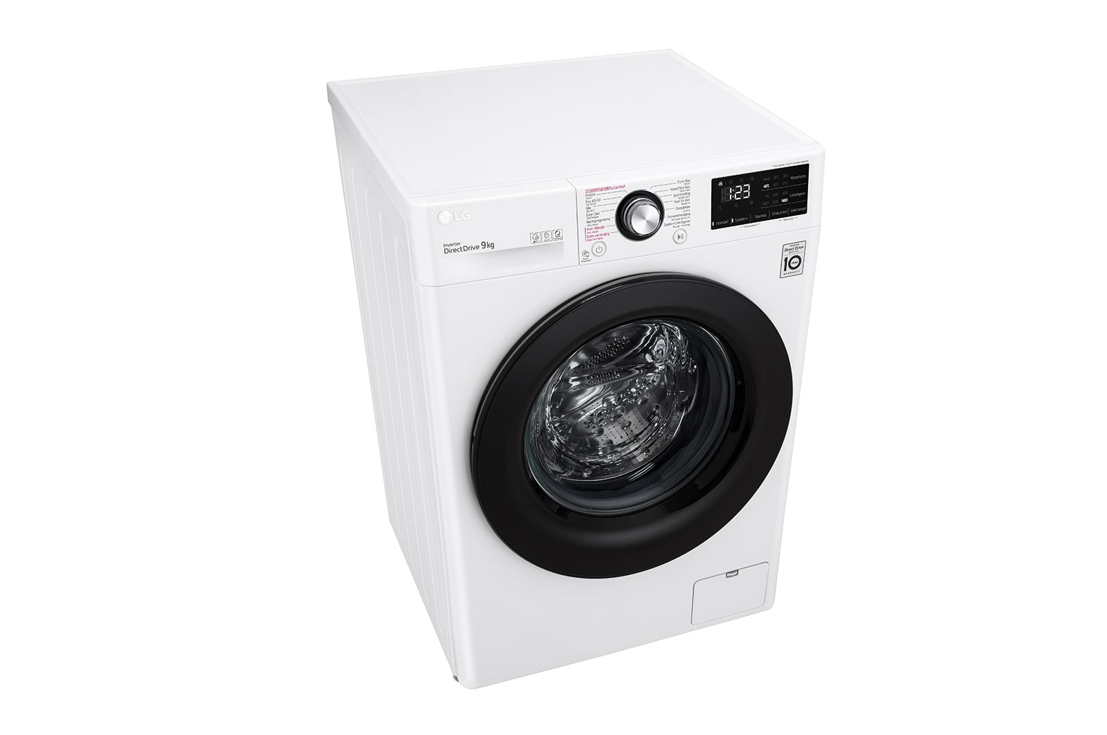 LG Slimme AI DD™ motor herkent je kleding | A | 9 kg | Hygiënisch wassen met stoom | Beste zorg met 6 Motion, GC3V409N5