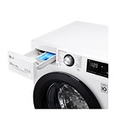 LG Slimme AI DD™ motor herkent je kleding | A | 9 kg | Hygiënisch wassen met stoom | Beste zorg met 6 Motion, GC3V409N5