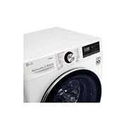 LG 8 kg Wasmachine - Wit. TurboWash™ | 360˚ AI | DD™ Steam™, GC3V708S2