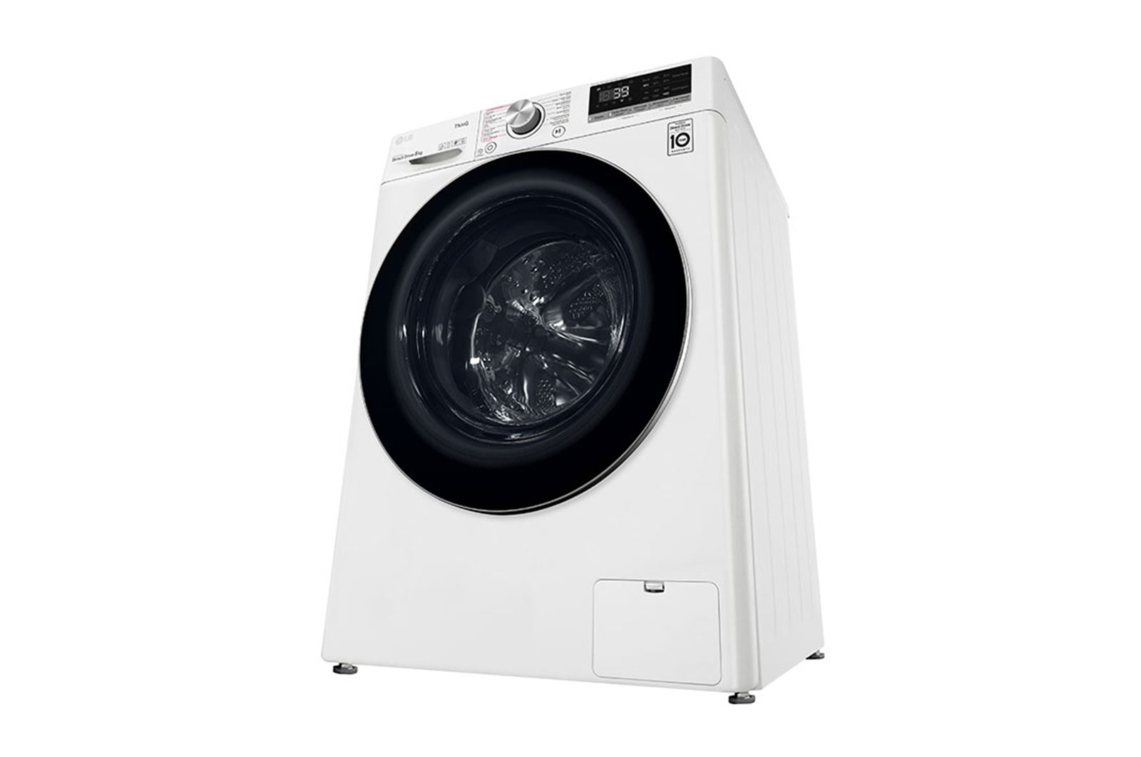 LG 8 kg Wasmachine - Wit. TurboWash™ | 360˚ AI | DD™ Steam™, GC3V708S2