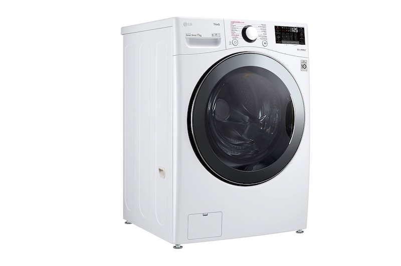 LG Enorme Inhoud van 17KG | Slimme AI DD™ motor herkent je kleding | E | TurboWash™ 59 | Hygiënisch wassen met stoom, LC1R7N2