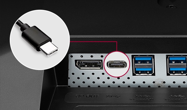 USB Type-C™ voor beelden in hoge resolutie en snelle gegevensoverdracht.