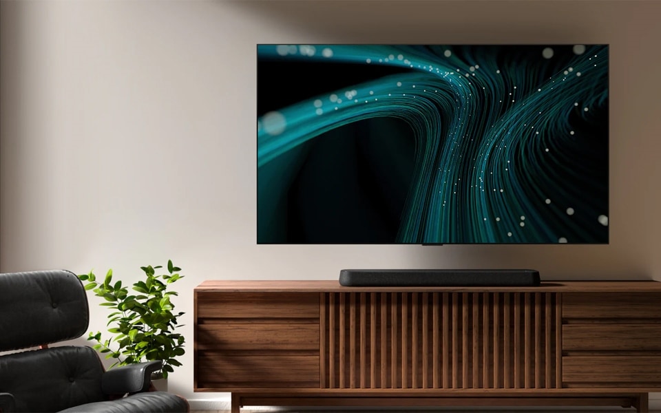 DSE6S compacte soundbar voor LG TV's