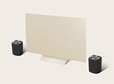 Een paar M7 luidsprekers LG AI Stereo Suite 7