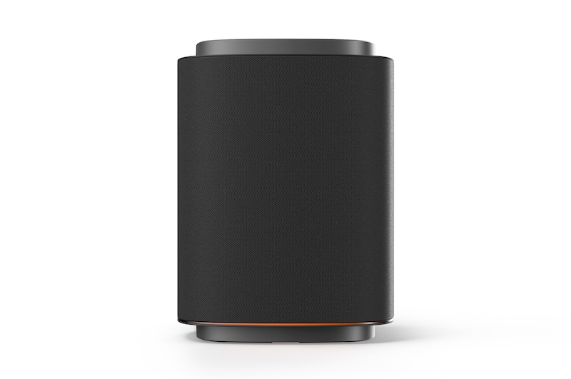 Vooraanzicht van M7: ch. 2.1.1 draadloze speaker met ruimtelijke geluidsuitbreiding en Dolby Atmos FlexConnect M7