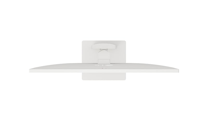 +30 degree swivel monitor top view