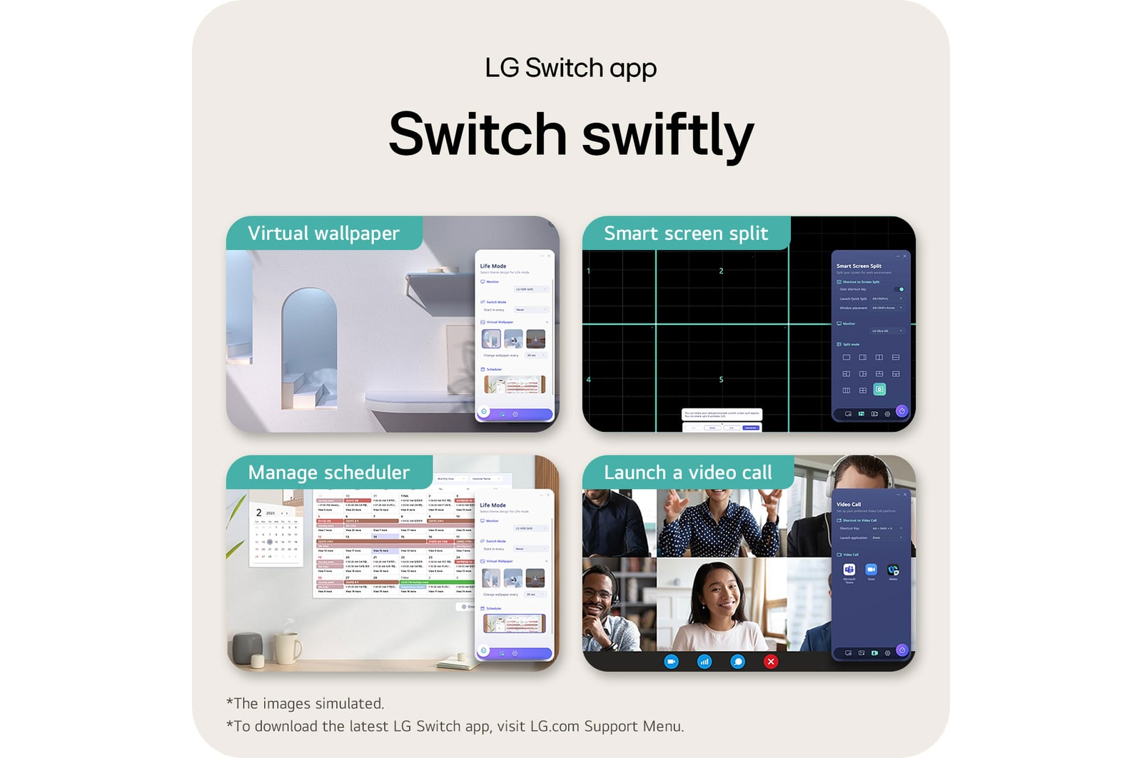 USP : Switch swiftly
